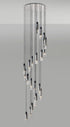 Brooks Slim Round Pendant 21 Light
